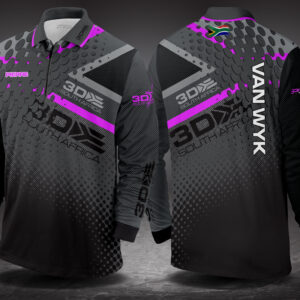 3D Long Sleeve - Purple